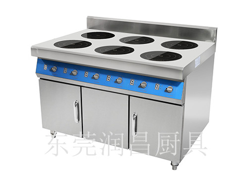 電磁六頭煲仔爐